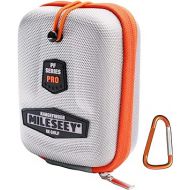 MiLESEEY Golf Rangefinder Case Hard Shell Case for Golf Range Finder Compatible with Bushnell, Callaway & Tectectec - Universal Range Finder Case Box - EVA Bag with Carabiner Belt Clip (With Magnet)