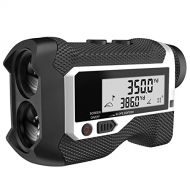 Golf Rangefinder,MiLESEEY Range Finder Golfing with Slope Switch for Man, Fast Flag Lock with Vibration,Magnetic Tech Style and External LCD Display Style