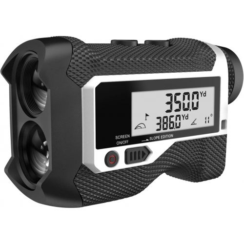  Golf Rangefinder,MiLESEEY Range Finder Golfing with Slope Switch for Man, Fast Flag Lock with Vibration,Magnetic Tech Style and External LCD Display Style