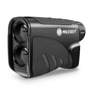 MiLESEEY Laser Rangefinder for Golfing Hunting 656 Yards, Laser Golf/Hunting Rangefinder with Slope, 6X Magnification Clear View, Distance Measure with Scan Flag/Slope Switch/P2P/S