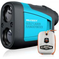 [아마존베스트]MiLESEEY Professional Precision Laser Golf Rangefinder 660 Yards with Slope Compensation,±0.55yard Accuracy,Fast Flagpole Lock,6X Magnification,Distance/Angle/Speed Measurement for