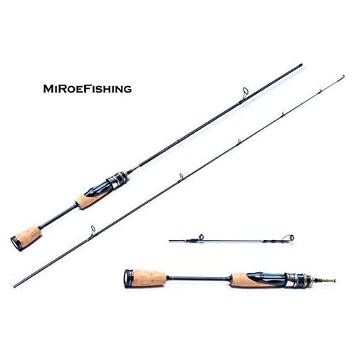  [아마존베스트]MiRoeFishing Ultralight Fishing Set Ready for Fishing 180 cm UL Carbon Rod + Fishing Reel Expert2000 with Line + Bait Set Spinning Rod  2-Piece  Extremely Flexible
