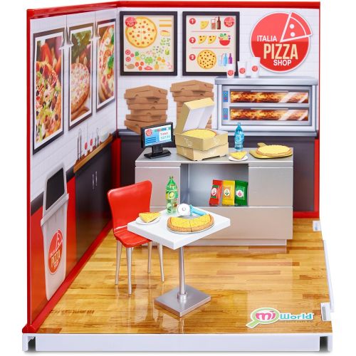  MiWorld miWorld 66936 Starter Italia Pizza Shop Playset