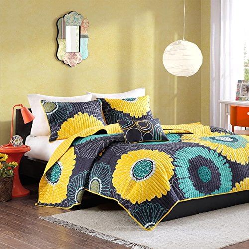  Home Essence Teen Loretta Quilted Coverlet Bedding Set