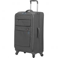 Mia Toro Italy Dolomiti Softside 24 Inch Spinner Luggage, Grey