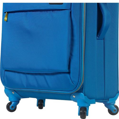  Mia Toro Italy Dolomiti Softside 24 Inch Spinner Luggage, Grey