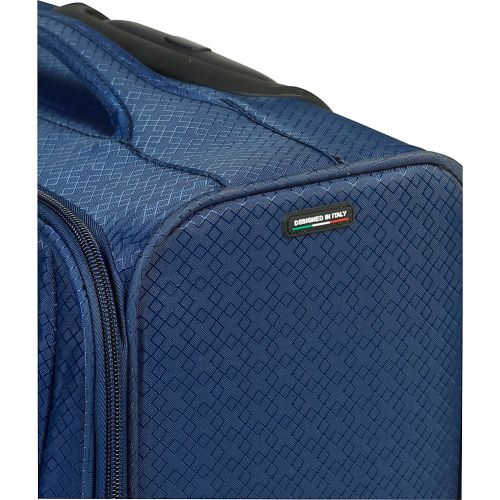  Mia Toro Italy Apennine Softside 24 Inch Spinner Luggage, Grey