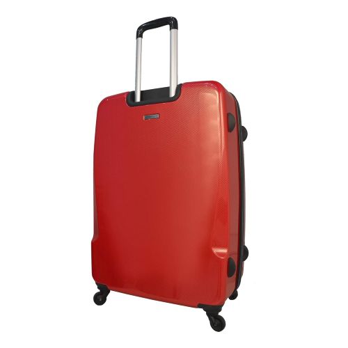  Mia Toro Italy Fibre Di Carbonio Moderno Hardside 24 Inch Spinner Luggage, Yellow