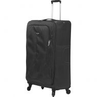 Mia Toro Italy Apennine Softside 28 Inch Spinner Luggage, Black