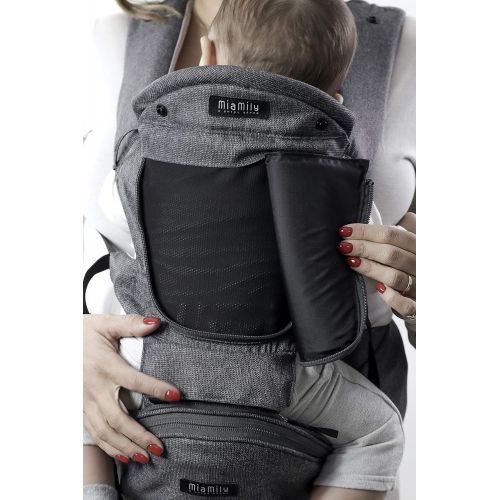  [아마존 핫딜]  [아마존핫딜]MiaMily Hipster Smart Ergonomic Baby & Child Carrier  Baby Hiking Backpack with Built-in 3D Hip Seat for Toddlers or Infants