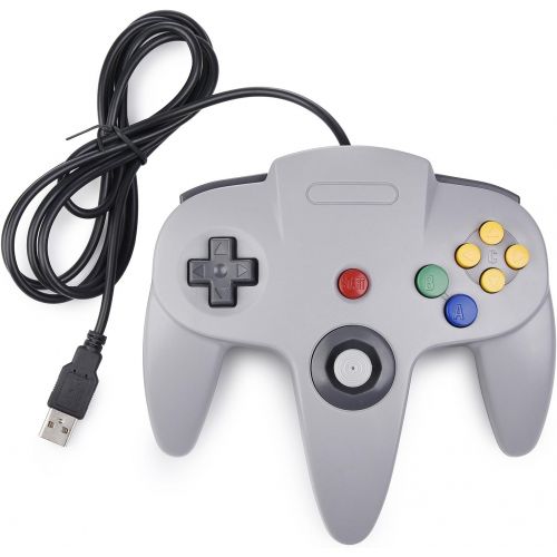  [아마존베스트]Miadore N64Controller Joypad for PC Innext 2x USB GamePad Joypad Controller for Nintendo 64N64GAMES