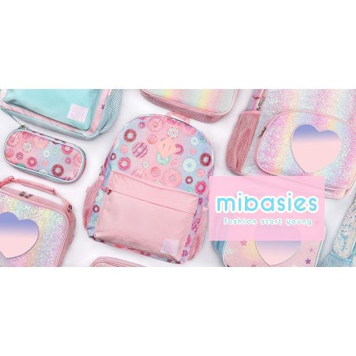  [아마존베스트]Mibasies Kids Unicorn Backpack for Girls Rainbow School Bag (Rainbow Glitter)