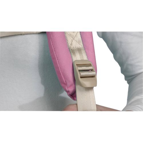 Mibor Baby Carrier Sling: Designer Baby Carrier & Baby Sling 6 in 1 for All Seasons|Breathable, Comfortable, Lightweight & Soft Baby Carrier with Baby Hip Seat (Light Pink)