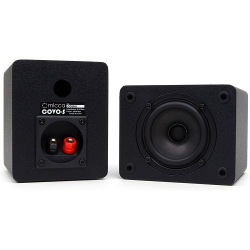  [아마존베스트]Micca COVO-S Compact 2-Way Bookshelf Speakers