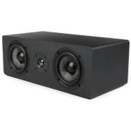[아마존베스트]Micca MB42X-C Center Channel Speaker With Dual 4-Inch Carbon Fiber Woofer and Silk Dome Tweeter (Black, Each)
