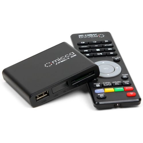  [아마존베스트]Micca Speck G2 1080p Full-HD Ultra Portable Digital Media Player for USB Drives and SD/SDHC Cards