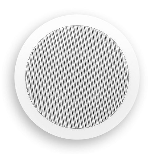  Micca M-6C 6.5 Inch 2-Way in-Ceiling in-Wall Speaker with Pivoting 1 Silk Dome Tweeter (Each, White)