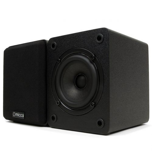  Micca COVO-S Compact 2-Way Bookshelf Speakers