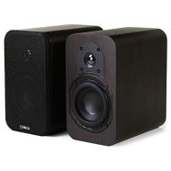 Micca RB42 Reference Bookshelf Speaker with 4-Inch Woofer and Silk Tweeter (Dark Walnut, Pair)