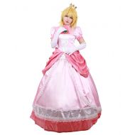 Miccostumes Womens Princess Peach Cosplay Costume