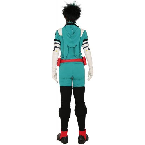  할로윈 용품miccostumes Mens Midoriya Izuku Deku Cosplay Costume Fighting Suit