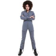 miccostumes Womens Ellen Ripley Cosplay Costume Nostromo Jumpsuit Flight Suit for Halloween