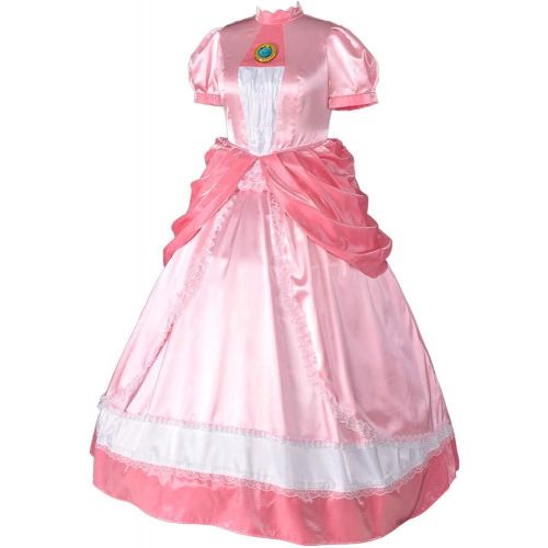  할로윈 용품miccostumes Womens Princess Peach Cosplay Costume