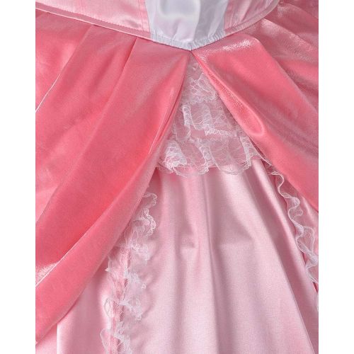  할로윈 용품miccostumes Womens Princess Peach Cosplay Costume