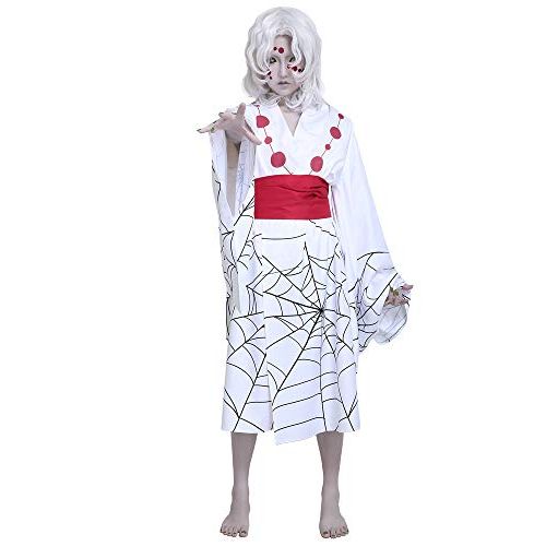  할로윈 용품miccostumes Womens Twelve Demon Moons Rui Cosplay Costume Kimono Outfit