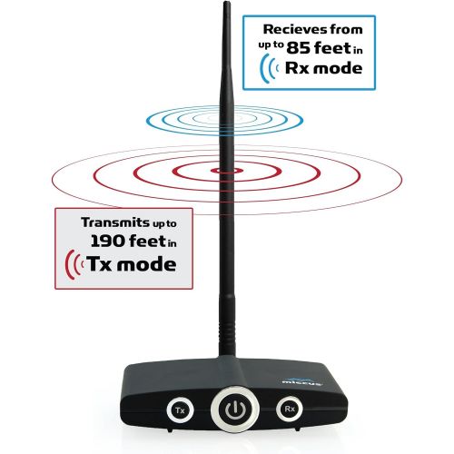  Miccus, Inc. Miccus MXLRA-07 X7 Antenna - Boost Your Bluetooth Audio Range with X7 Antenna, add 20 to 40ft of Operating Distance to The Home RTX, Home RTX 2.0 or The Home TX Pro