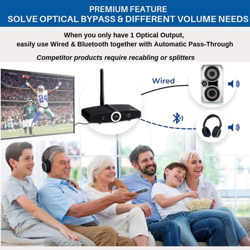  Miccus, Inc. Miccus MXLRA-07 X7 Antenna - Boost Your Bluetooth Audio Range with X7 Antenna, add 20 to 40ft of Operating Distance to The Home RTX, Home RTX 2.0 or The Home TX Pro