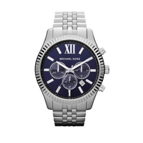  Michael Kors Mens MK8280 Lexington Blue Dial Chronograph Watch by Michael Kors