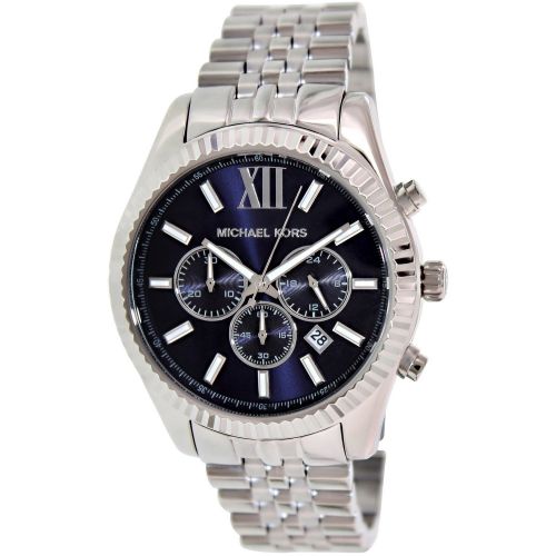  Michael Kors Mens MK8280 Lexington Blue Dial Chronograph Watch by Michael Kors