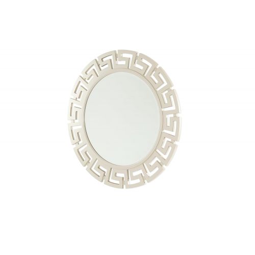  Michael Amini After Eight Wall Mirror, Pearl