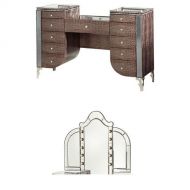 Michael Amini Hollywood Swank Vanity and Mirror, Amazing Gator