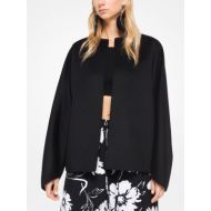 Michael Kors Collection Double-Face Cashgora Melton Jacket