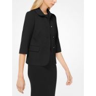 Michael Kors Collection Stretch Boucle-Crepe Jacket