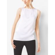 Michael Kors Collection Pleated Silk-Blend Blouse
