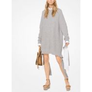 Michael Kors Collection Ribbed Cashmere Sweater Dress