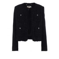 Michael Kors Boucle wool blend black jacket