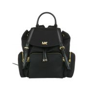 Michael Kors Mott black leather medium backpack