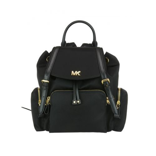 마이클 코어스 Michael Kors Mott black leather medium backpack
