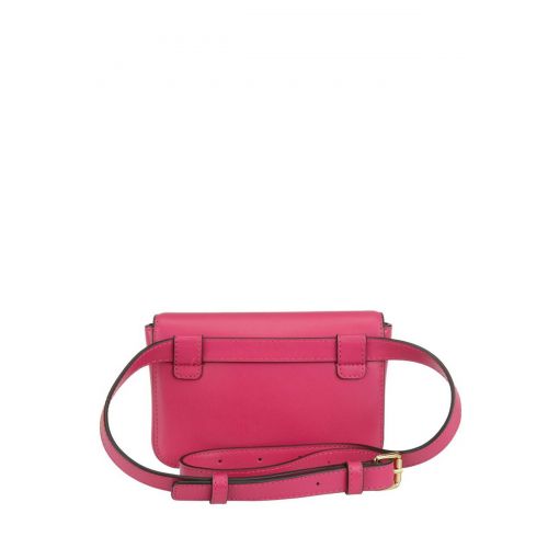 마이클 코어스 Michael Kors Mott pink leather belt bag