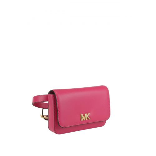 마이클 코어스 Michael Kors Mott pink leather belt bag