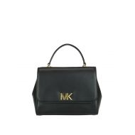 Michael Kors Mott black leather medium handbag