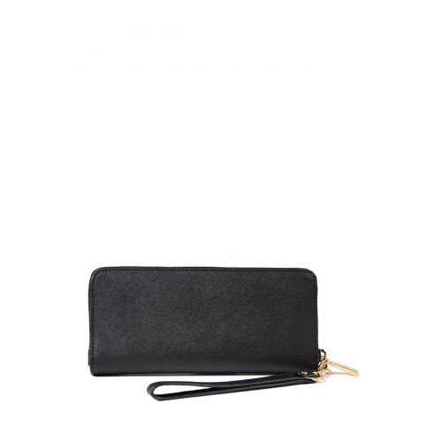 마이클 코어스 Michael Kors Jet Set Travel black wallet