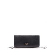 Michael Kors Mott grainy leather envelope clutch