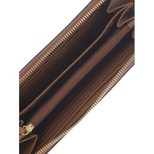 마이클 코어스 Michael Kors Jet Set continental brown wallet