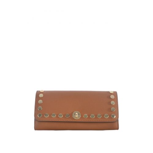 마이클 코어스 Michael Kors Rivington Stud leather flap wallet