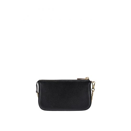 마이클 코어스 Michael Kors Jet Set black wristlet purse